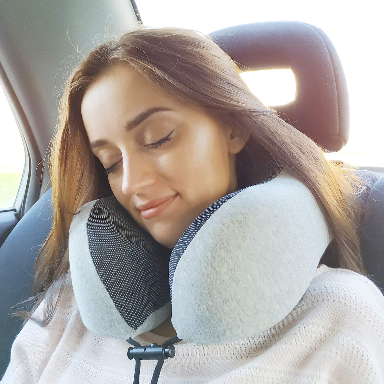Foto 7 pulgar | Almohada Para Cuello Napfun, Mejorada, 100% Espuma Viscoelástica Pura, Para Viajes - Venta Internacional.