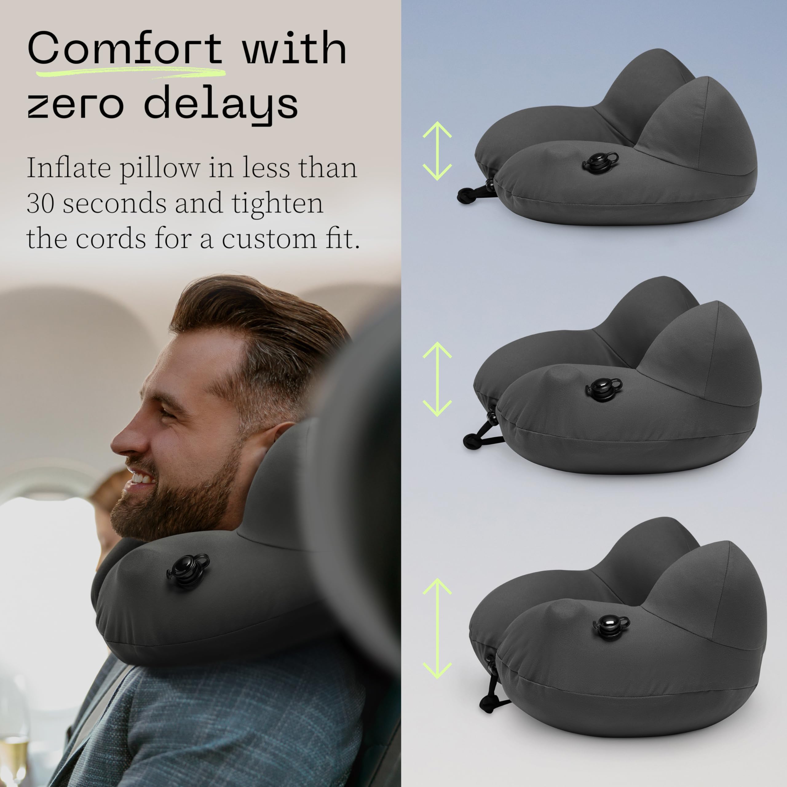 Foto 7 pulgar | Almohada para Cuello Coop Home Goods Inflable- Venta Internacional