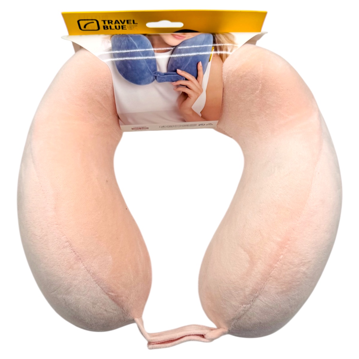 Foto 5 | Cojín Cervical Memory Foam Rosa Ergonómica