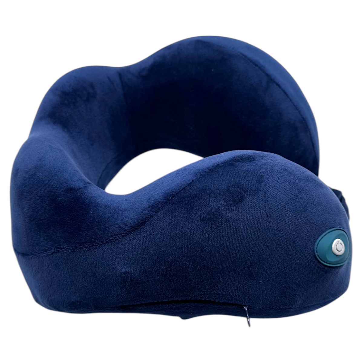 Foto 3 pulgar | Almohada Cojín Lumbar con Masajeador y Memory Foam Azul