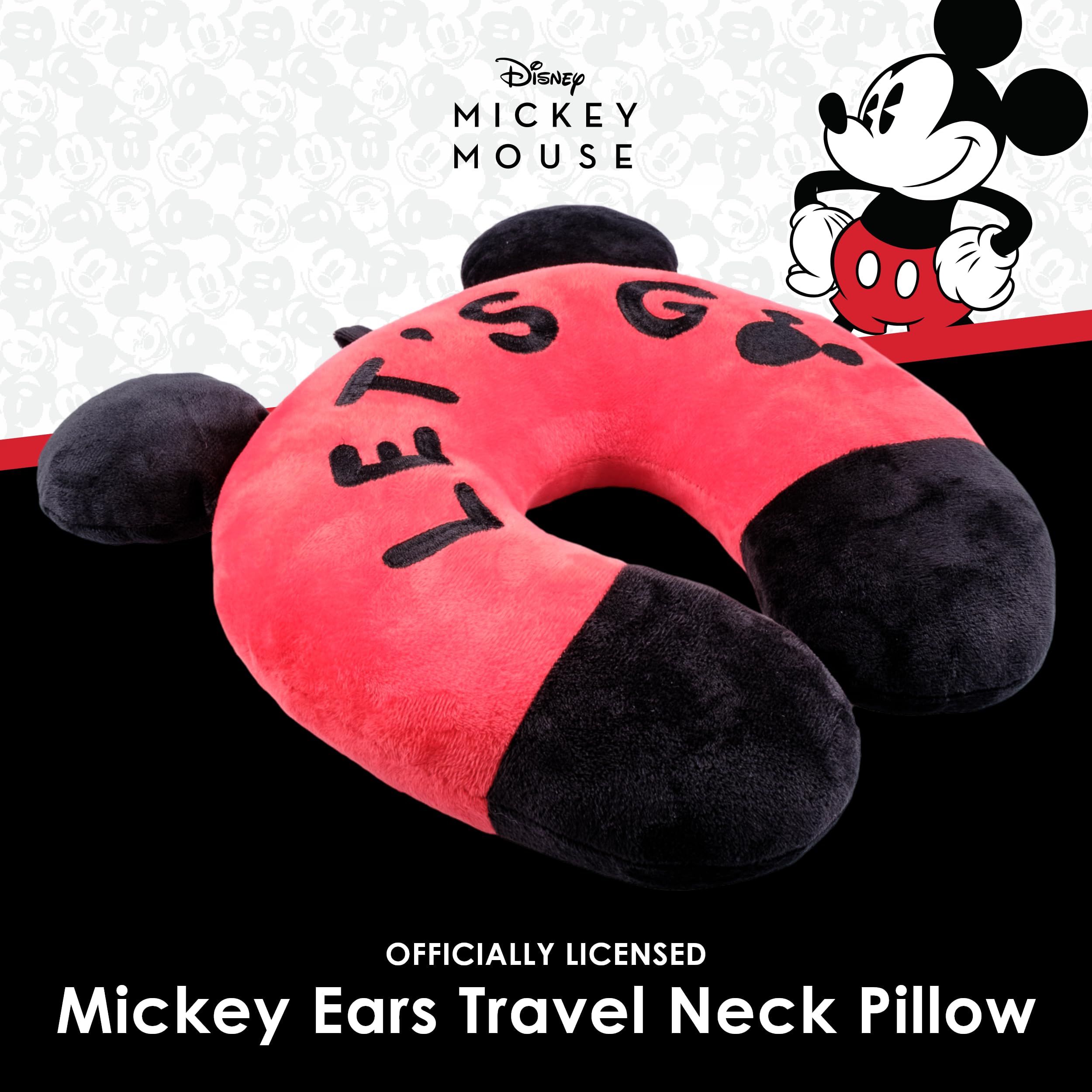 Foto 3 pulgar | Almohada de Viaje Disney Mickey Mouse - Venta Internacional