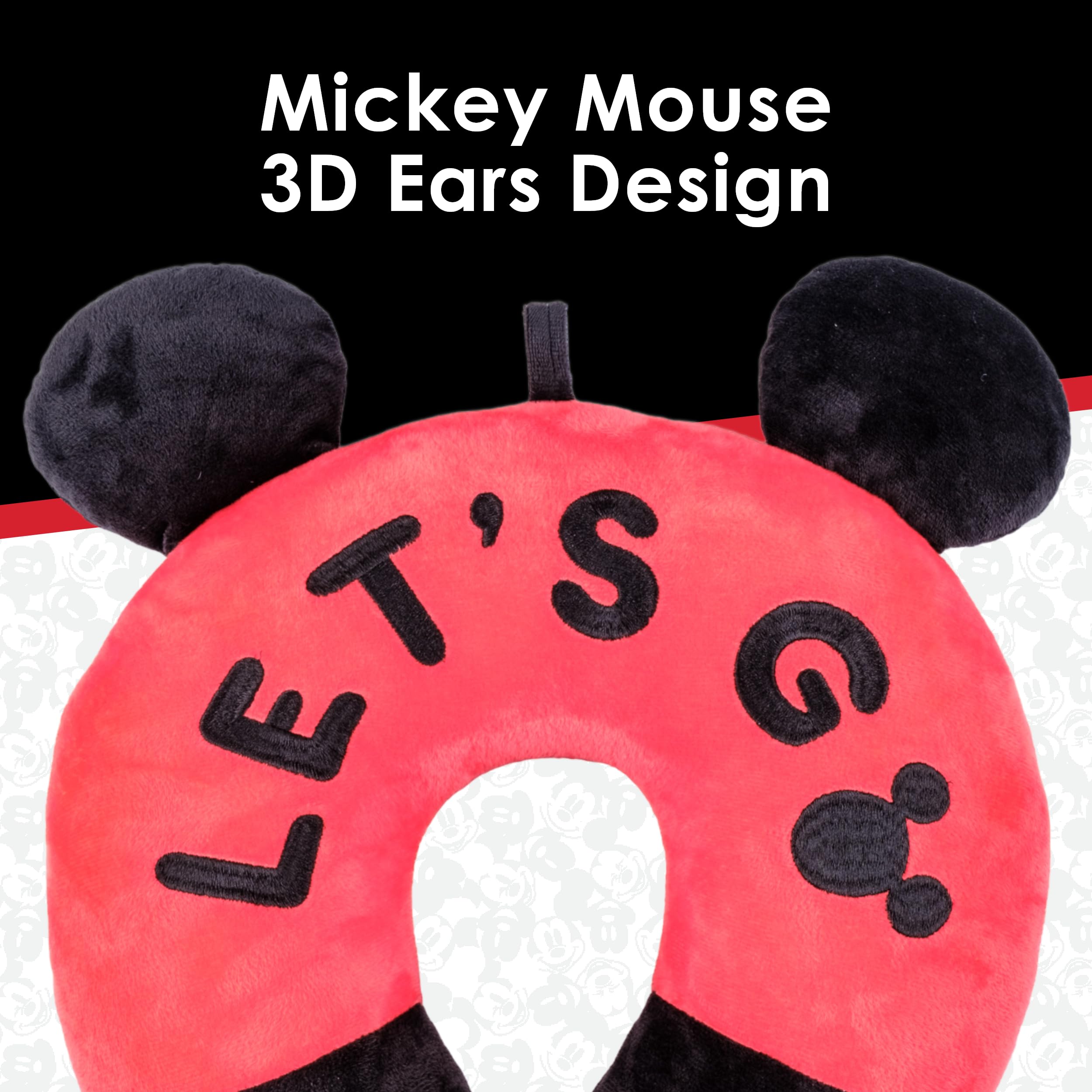 Foto 4 pulgar | Almohada de Viaje Disney Mickey Mouse - Venta Internacional