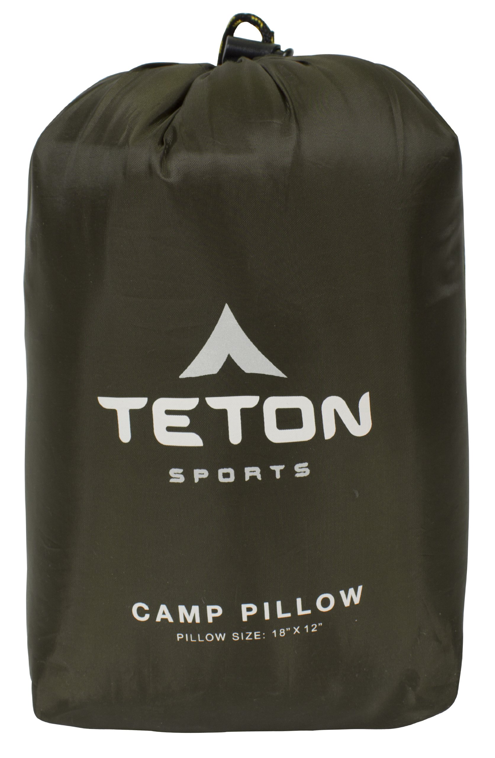 Foto 4 pulgar | Almohada Teton Sports Camp, Lavable, Verde, 30 X 45 Cm, 270 G - Venta Internacional.