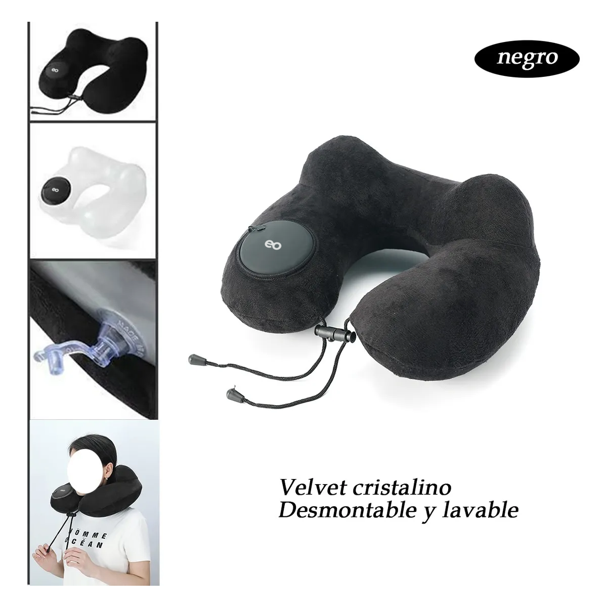 Foto 2 | Almohada de Viaje Inflable Eo Safe Imports Esi-19730