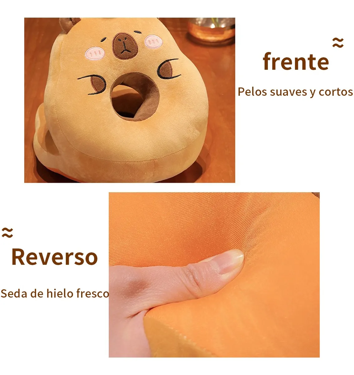 Foto 3 pulgar | Almohada Belug  Para Siesta Y Reducir El Cansancio Cafe