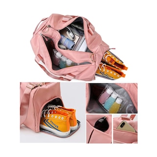 Foto 4 | Maleta Deportiva Eo Safe Imports Esi-6682 color Rosa Bolsa para Gym