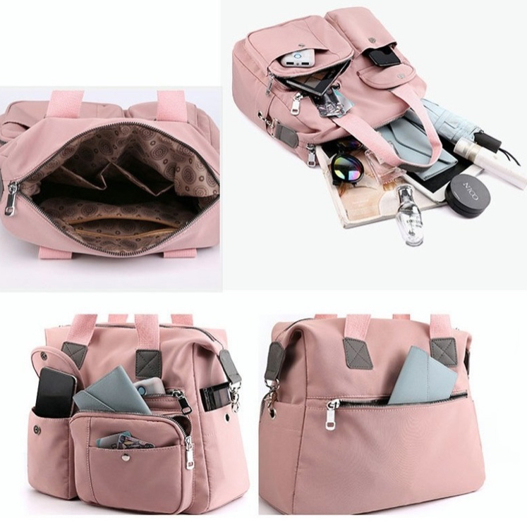 Foto 2 | Bolso Multifuncional De Las Mujeres Urbanas De Moda Original Funbu Rosa