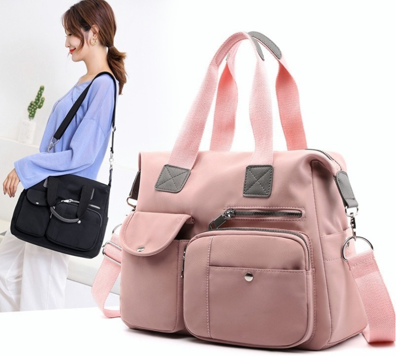 Foto 4 | Bolso Multifuncional De Las Mujeres Urbanas De Moda Original Funbu Rosa