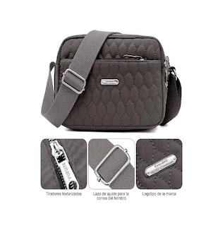 Foto 3 | Bolso Multifuncional Belug Negro Impermeable y Antirrobo para Mujer