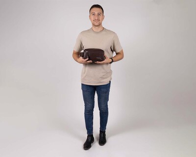 Foto 8 | Neceser Unitalla Chenson Pro Para Hombre Rolex Café