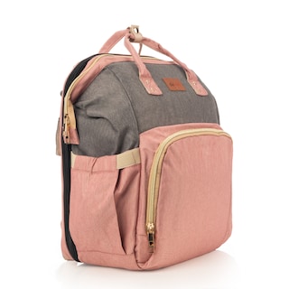 Foto 2 | Mochila Pañalera Debug para Bebé con Cambiador Cuna Rosa