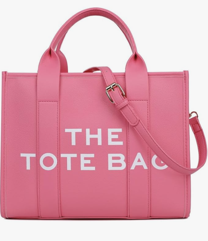Foto 2 pulgar | Bolsa The Tote Bag Rosa Moda  Mujer