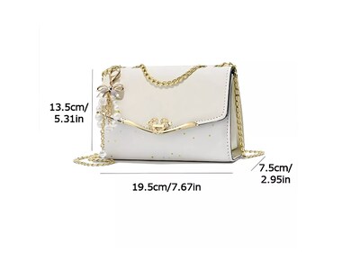 Foto 2 | Bolso De Mano Para Mujer Crossbody Exquisit Cuadrado Pequeño Wünd