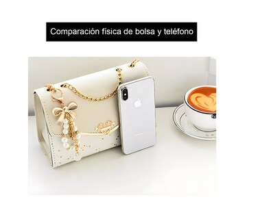 Foto 4 | Bolso De Mano Para Mujer Crossbody Exquisit Cuadrado Pequeño Wünd