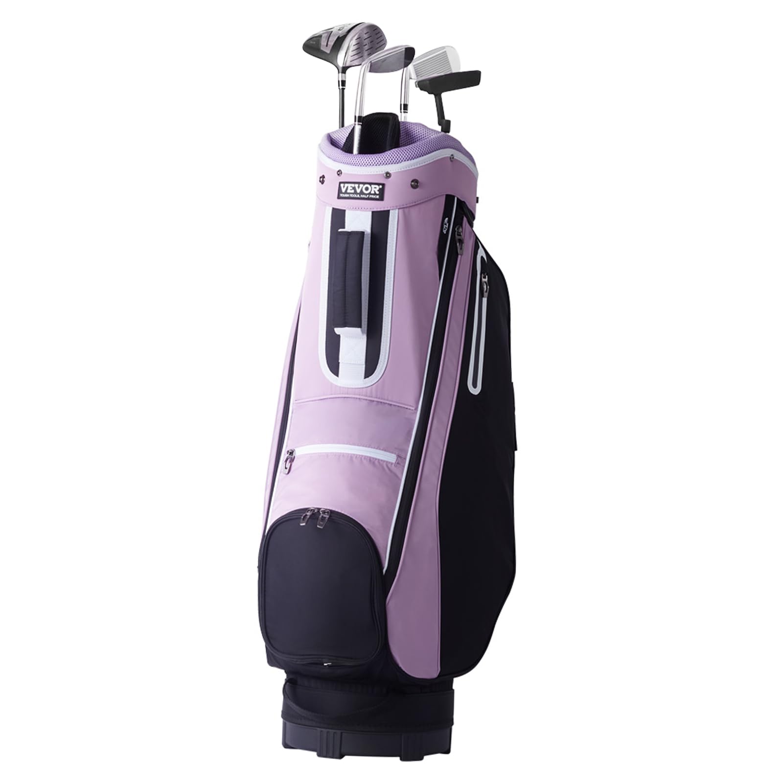 Foto 1 | Bolsa Para Carrito De Golf Vevor Con Organizador De 14 Posiciones En La Parte Superior, Negro Y Morado - Venta Inte
