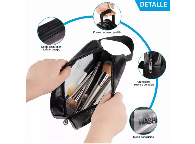 Foto 5 | Estuches Xtellar De Maquillaje Bolsa Cosmetiquera Set 3