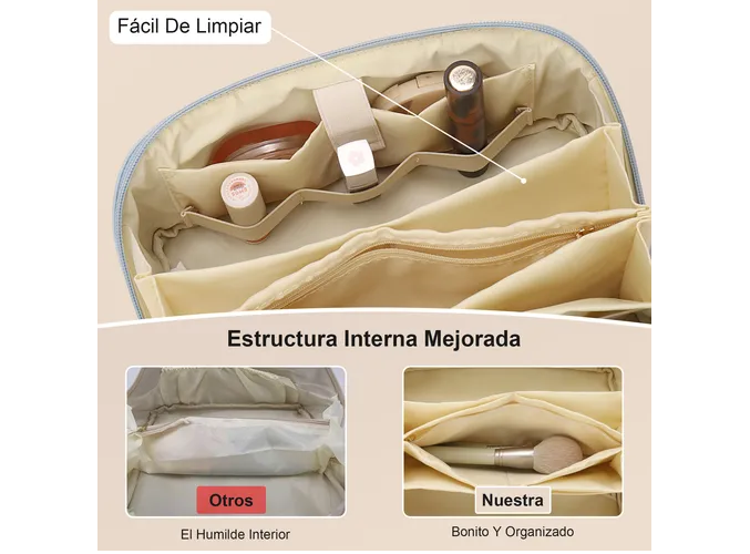 Foto 4 pulgar | Xtellar Chic Neceser De Viaje Para La Mujer Sofisticada Y Dinámica