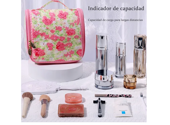 Foto 5 | Título: Neceser Xtellar Profesional De Viaje Para Mujeres, De Lujo, Espacioso Y Organizado, Ajustable E Impermeable