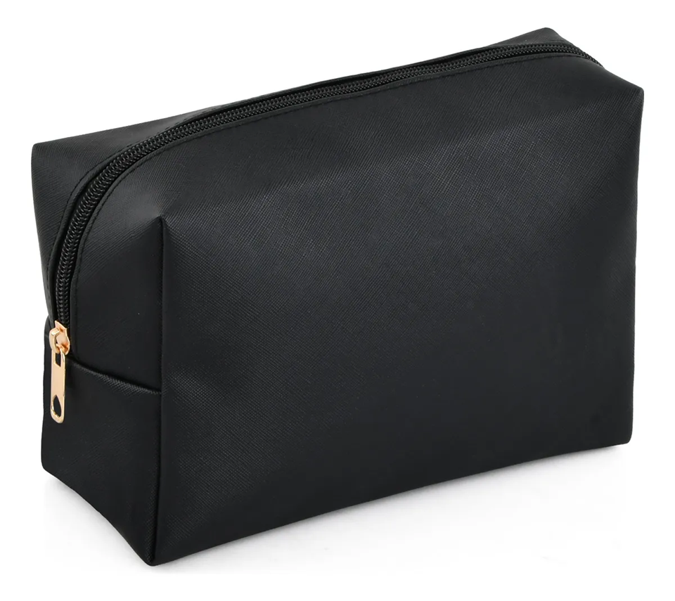 Xtellar Neceser De Viaje Premium Para Cosméticos, Estilizado Y Duradero, Color Negro