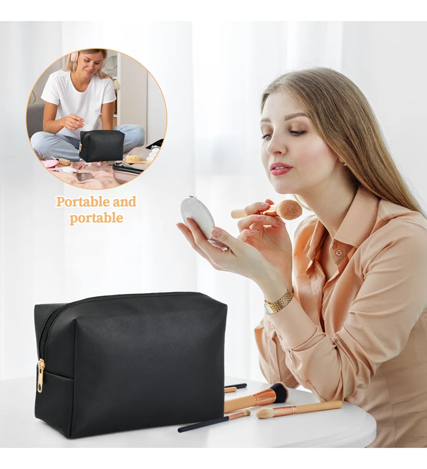 Foto 4 pulgar | Xtellar Neceser De Viaje Premium Para Cosméticos, Estilizado Y Duradero, Color Negro