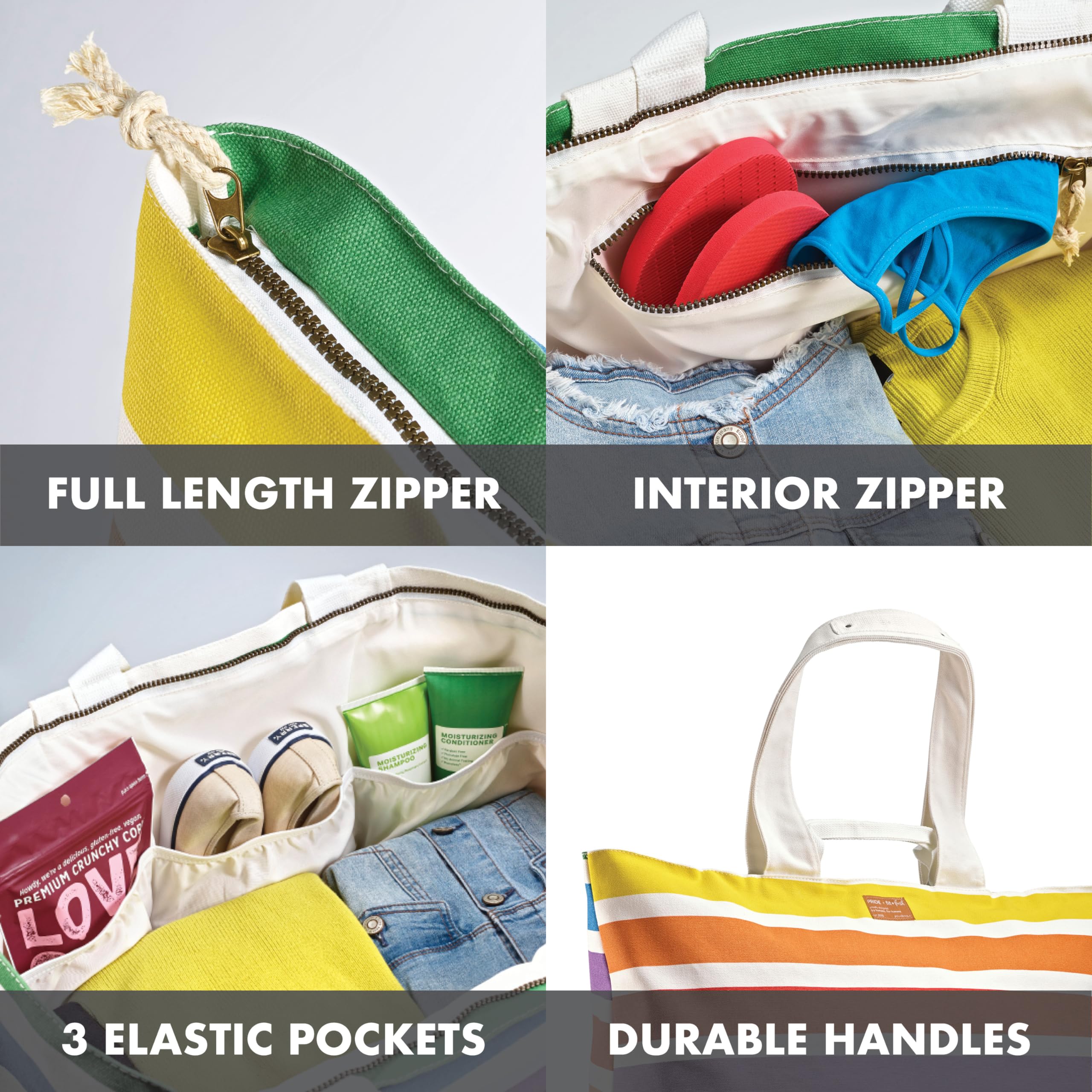 Foto 3 | Bolso De Fin De Semana Fit & Fresh Con Todo Lo Necesario Para Mujer - Venta Internacional.
