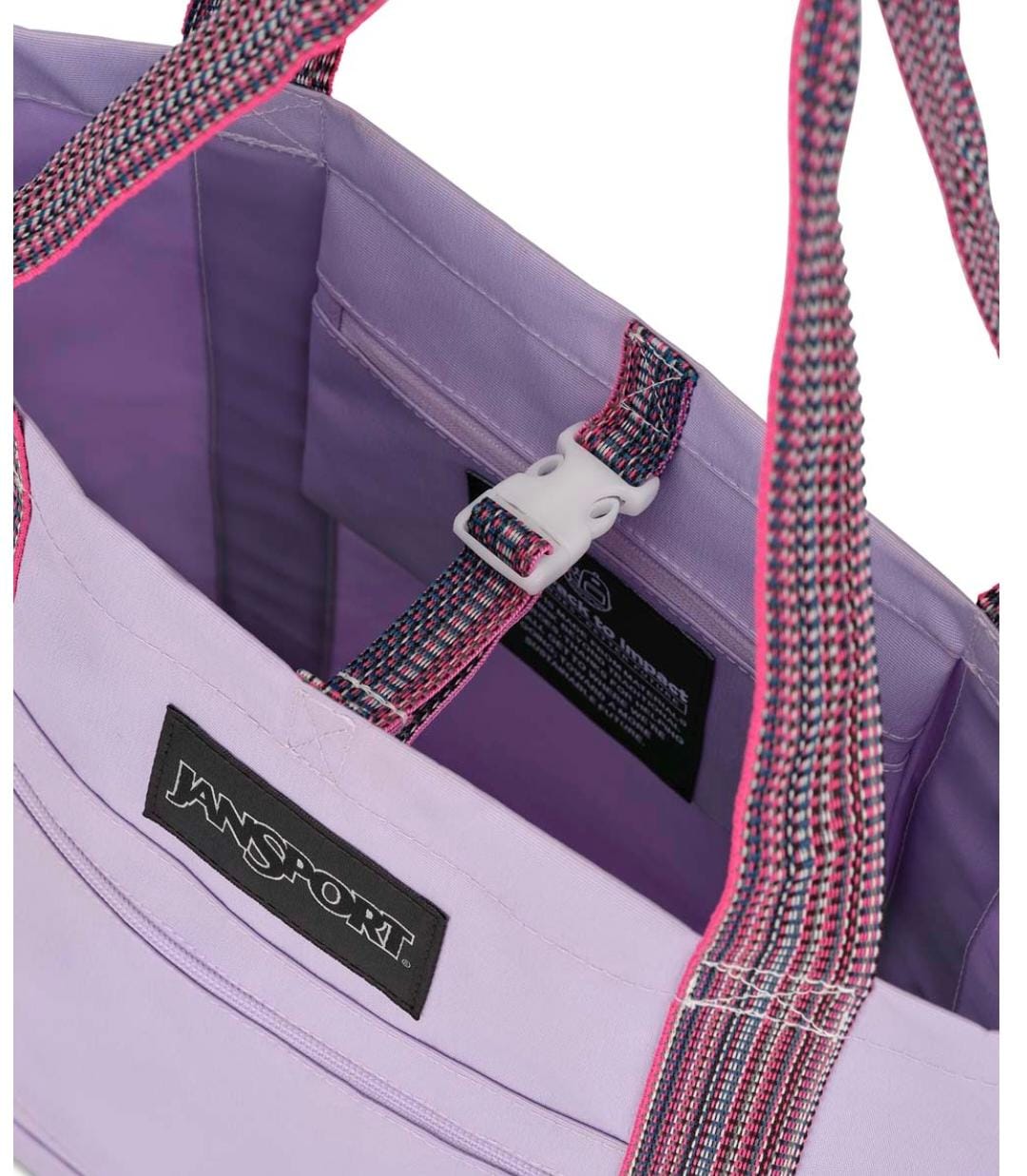 Foto 3 pulgar | Bolsa Jansport Restore Tote Pastel Lilac Js0a7znt5m9