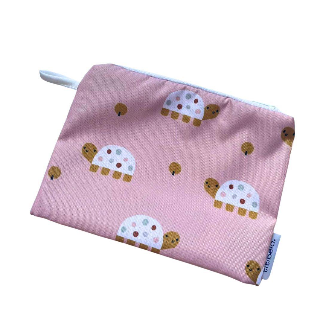 Foto 4 pulgar | Set 3 Bolsas Organizadoras Titibela Estampados Rosa Palo Impermeables