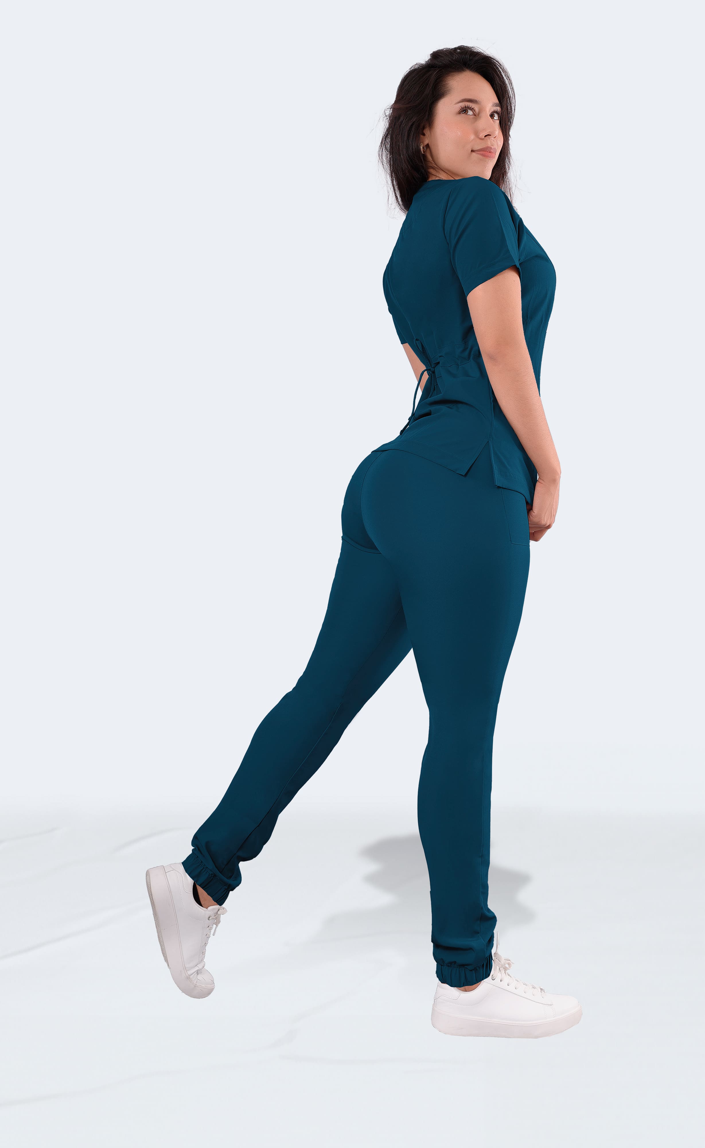 Foto 5 | Uniforme Médico Quirúrgico Sea Brazil Verde para Mujer