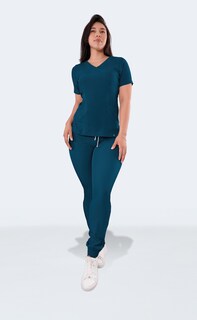 Foto 7 | Uniforme Médico Quirúrgico Sea Brazil Verde para Mujer