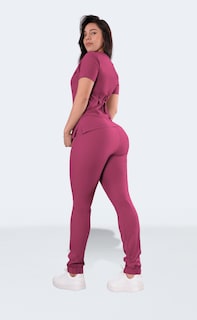 Foto 7 | Uniforme Médico Quirúrgico Dama Antifluido Magenta Sea Brazil