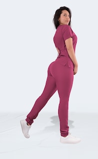 Foto 8 | Uniforme Médico Quirúrgico Dama Antifluido Magenta Sea Brazil
