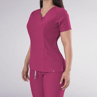 Foto 2 | Uniforme Médico Quirúrgico Dama Antifluido Fiusha Sea Brazil