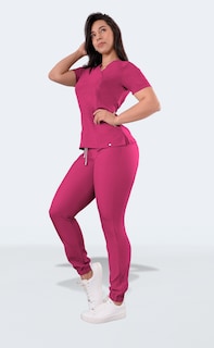 Foto 5 | Uniforme Médico Quirúrgico Dama Antifluido Fiusha Sea Brazil