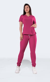 Foto 6 | Uniforme Médico Quirúrgico Dama Antifluido Fiusha Sea Brazil
