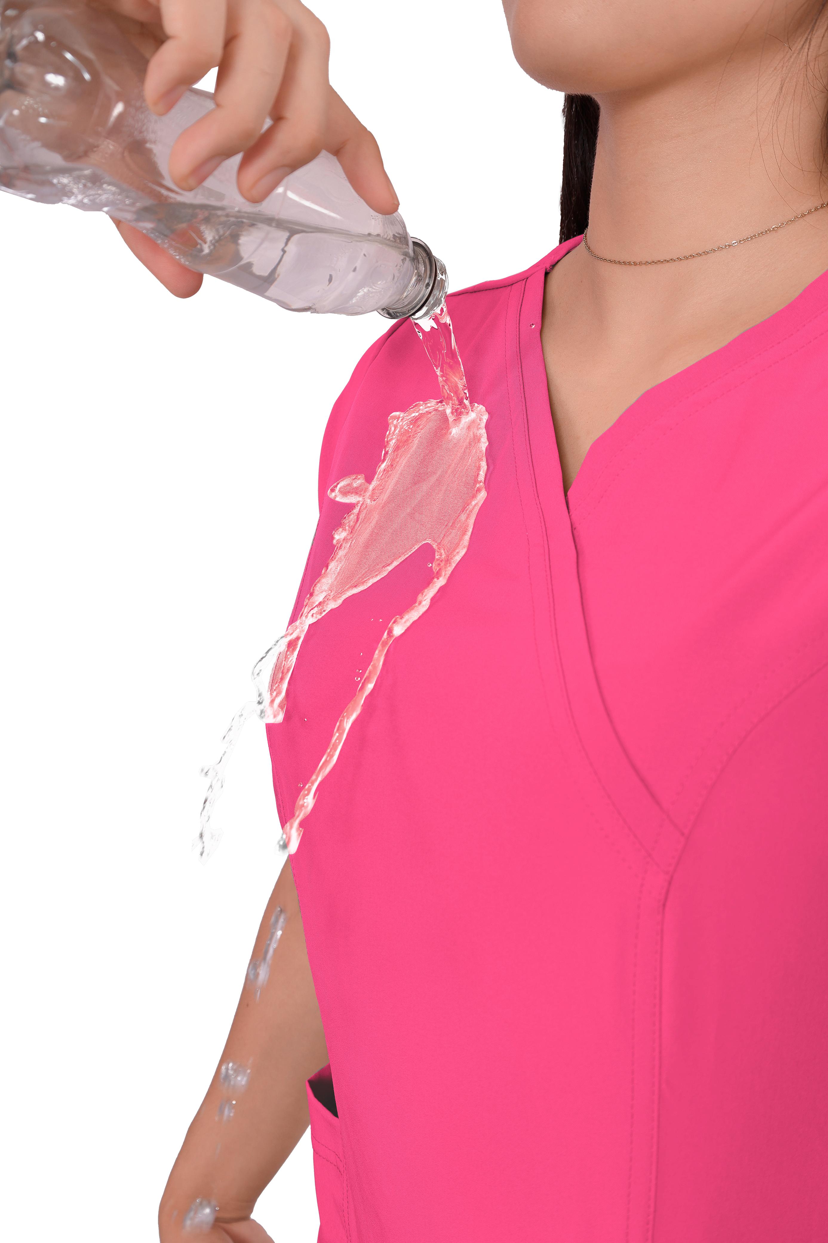 Foto 4 | Uniforme Médico Quirúrgico Sea Brazil Antifluido Rosa para Mujer