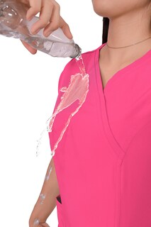 Foto 4 | Uniforme Médico Quirúrgico Sea Brazil Antifluido Rosa para Mujer