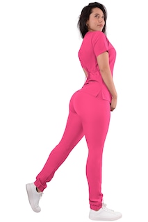 Foto 5 | Uniforme Médico Quirúrgico Sea Brazil Antifluido Rosa para Mujer