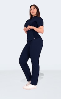 Foto 7 | Uniforme Quirúrgico Dama 3pz Sea Brazil Tela Premium Azul Marino
