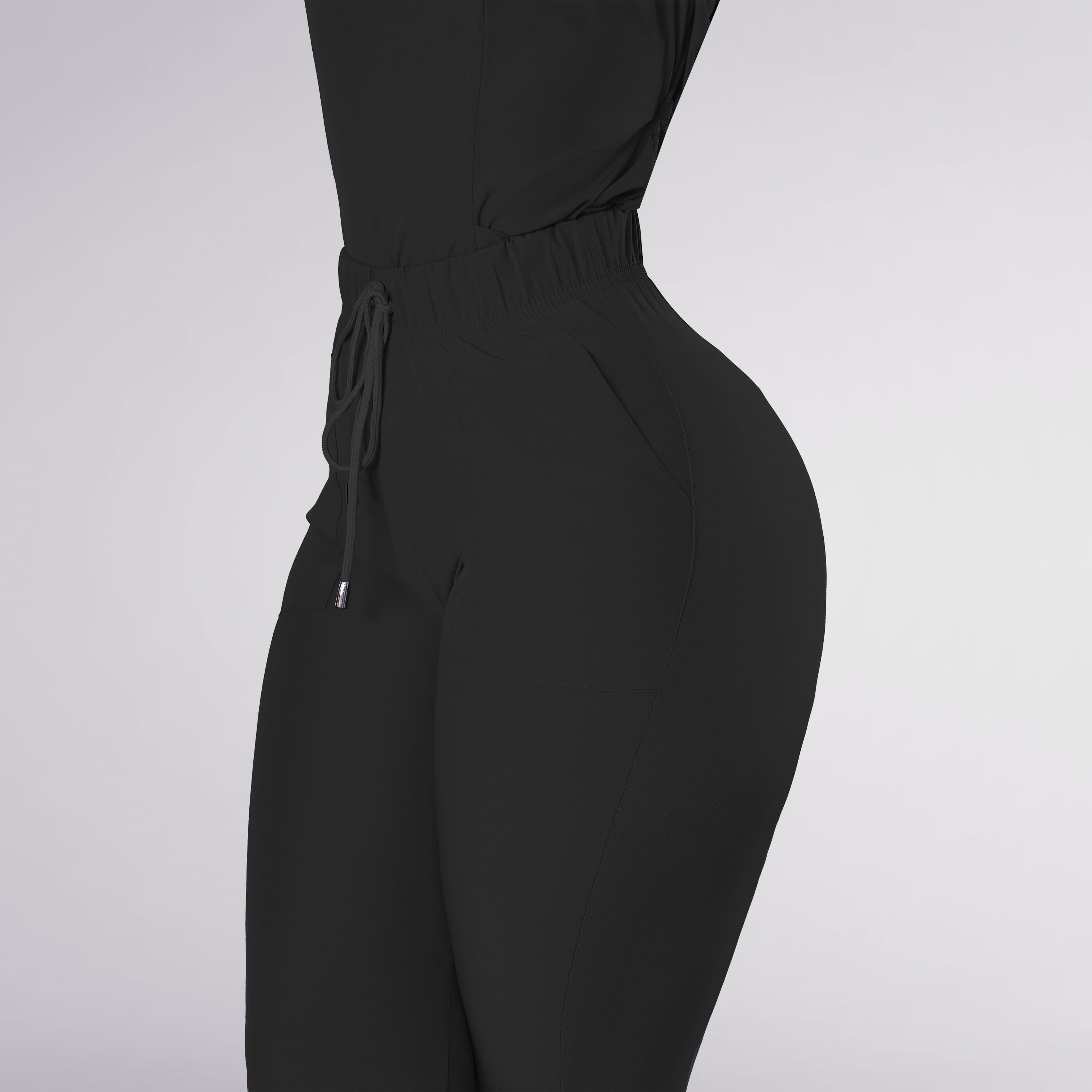 Foto 4 pulgar | Conjunto Quirúrgico Negros para Mujer