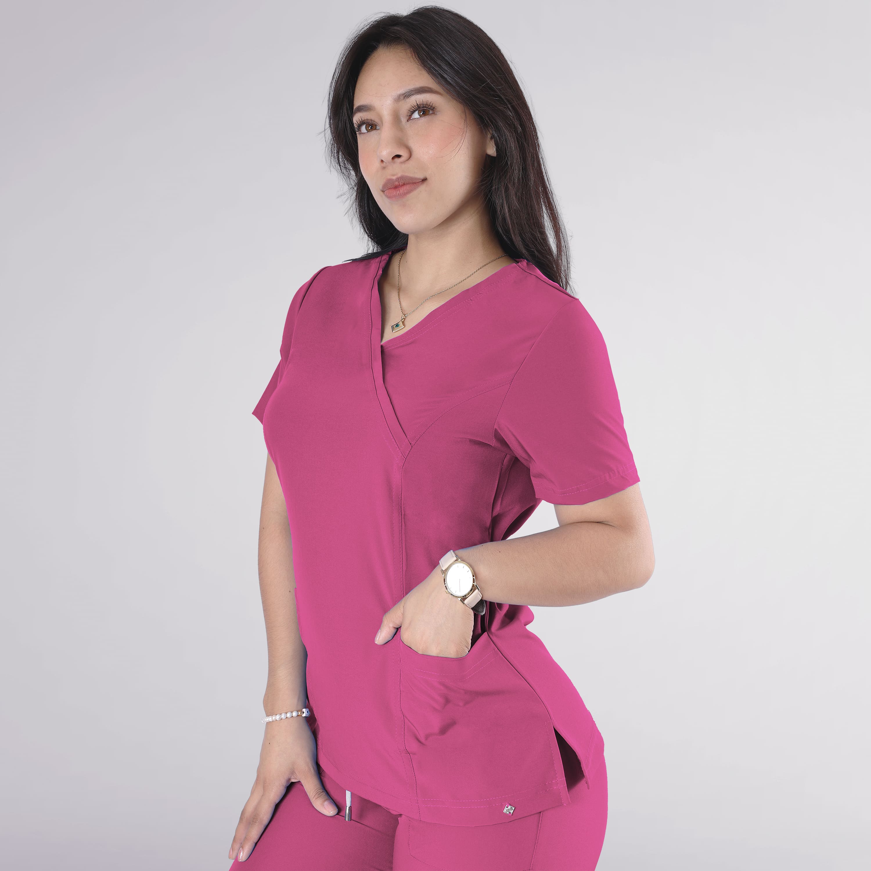 Foto 3 pulgar | Conjunto Quirúrgico Fiusha para Mujer