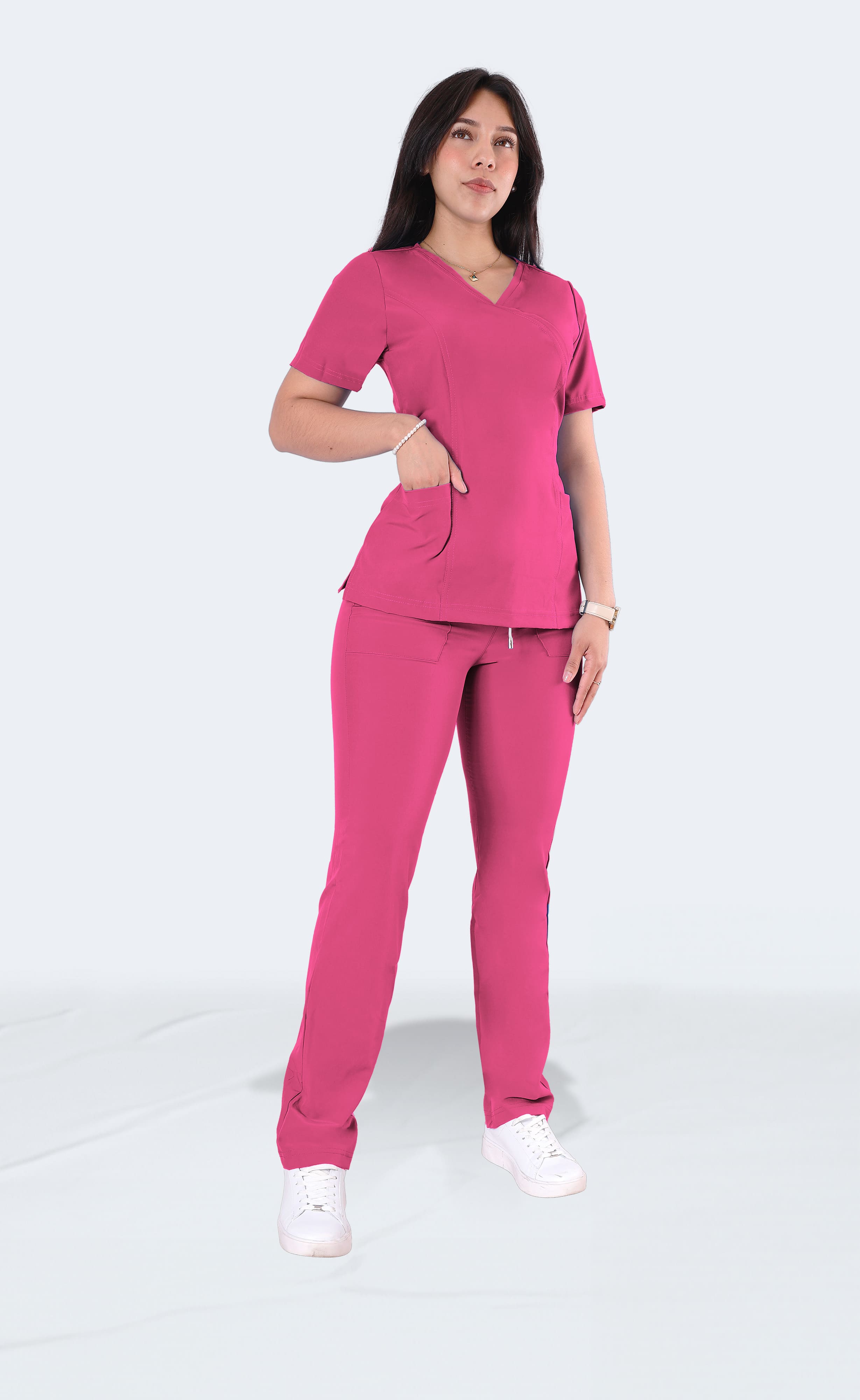Foto 7 pulgar | Conjunto Quirúrgico Fiusha para Mujer
