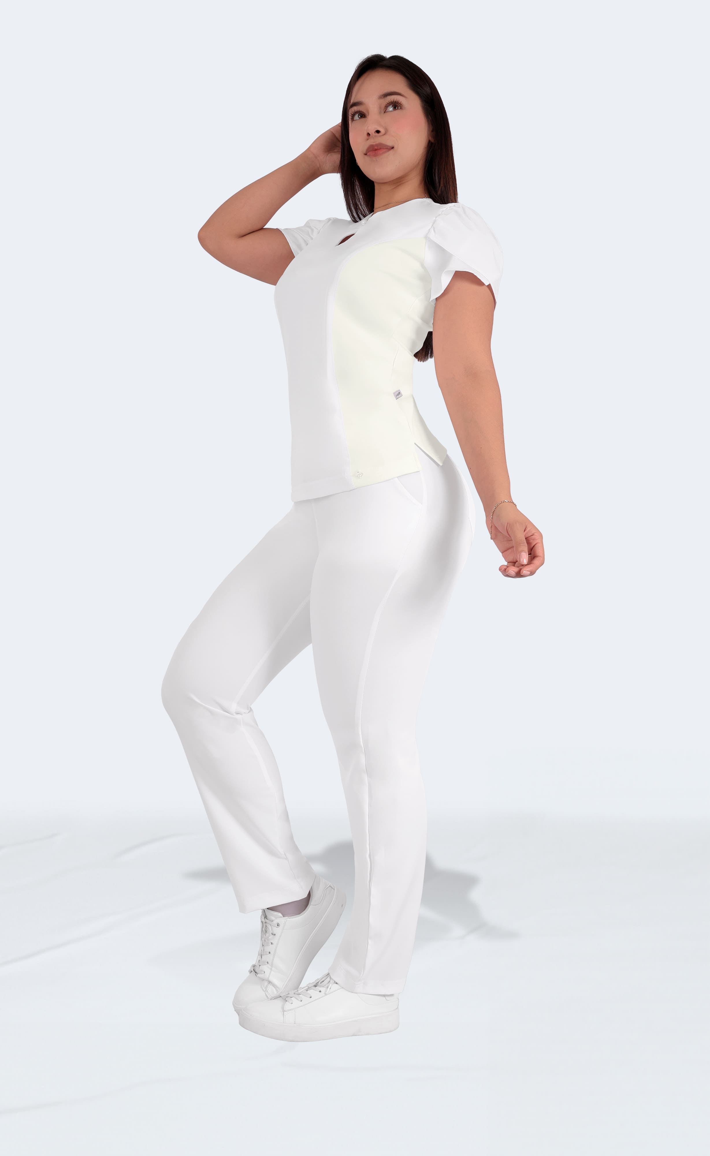 Foto 3 pulgar | Conjunto Quirúrgico Sea Brazil Blanco para Mujer
