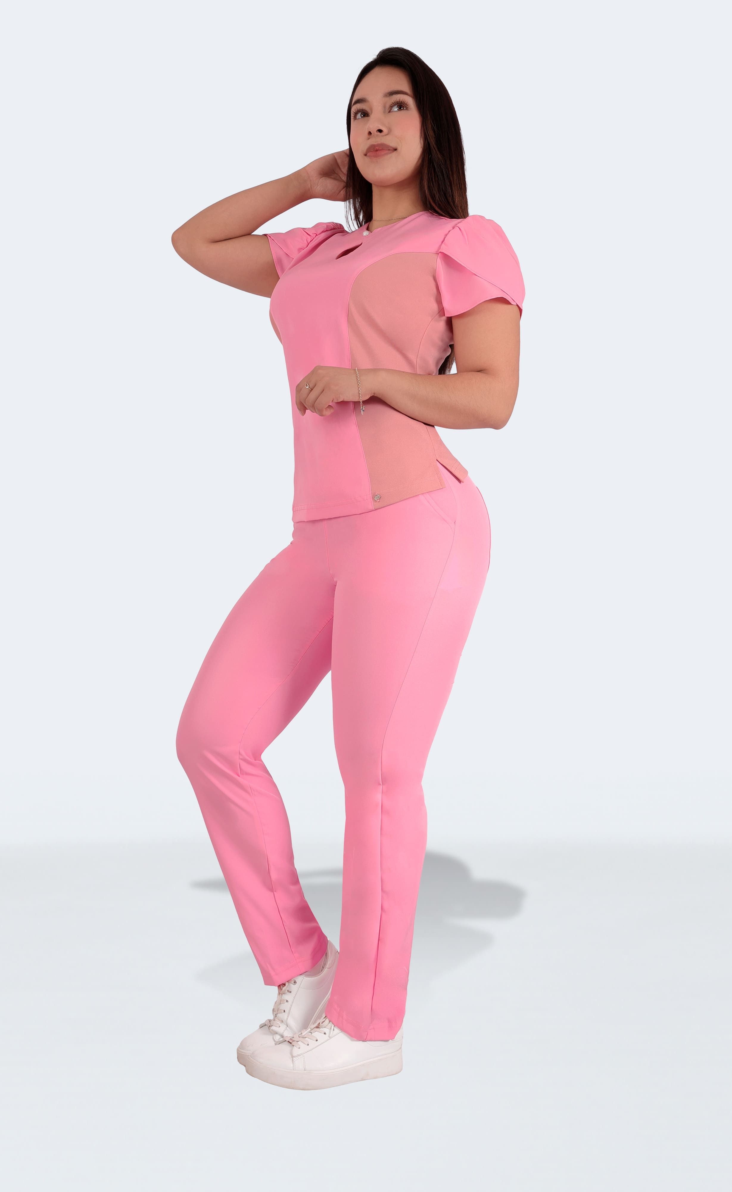 Foto 2 | Conjunto Quirúrgico Sea Brazil Rosa para Mujer