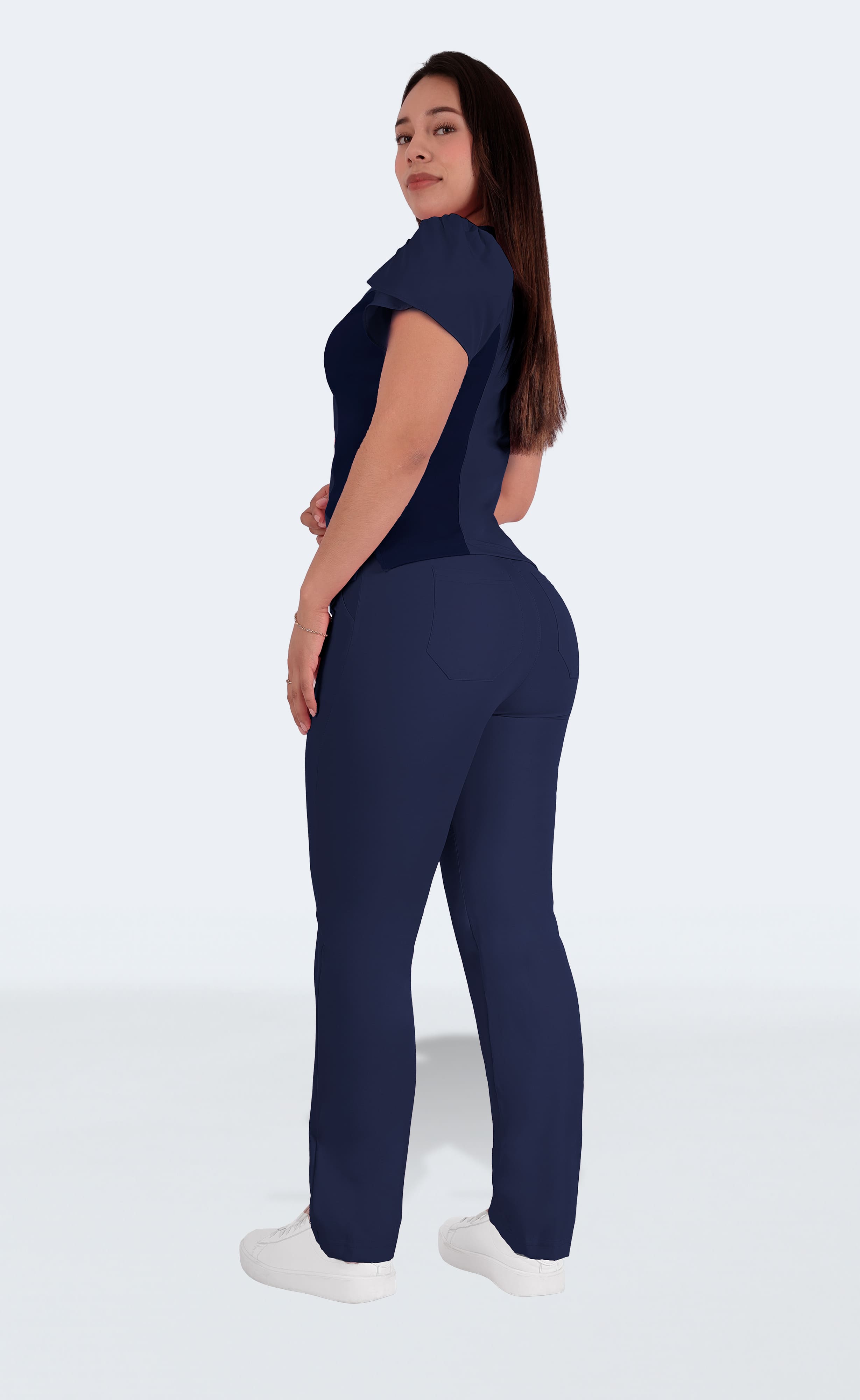 Foto 5 pulgar | Conjunto Quirúrgico Sea Brazil Azul para Mujer