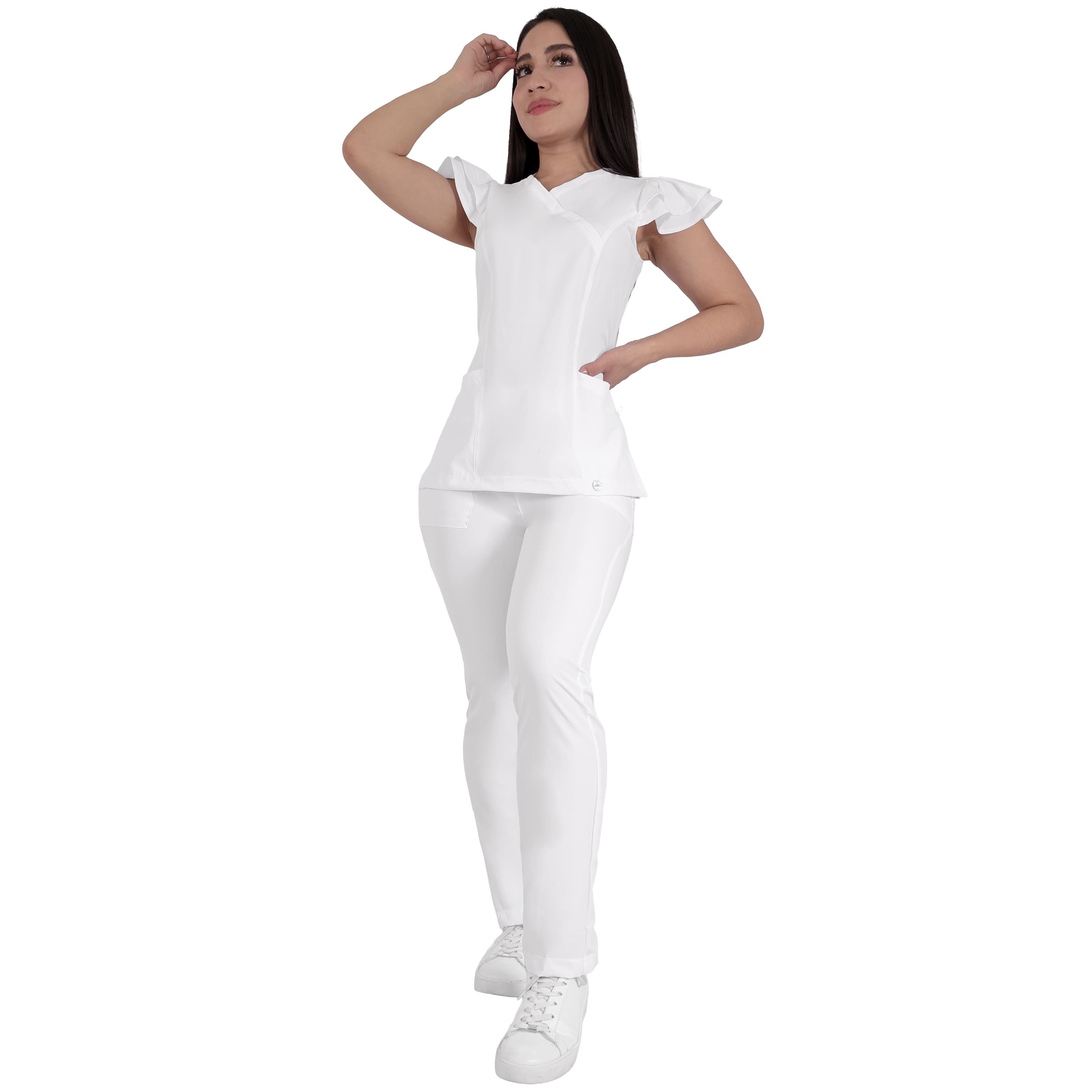 Foto 2 pulgar | Uniforme Médico Quirúrgico Dama Antifluido Sea Brazil