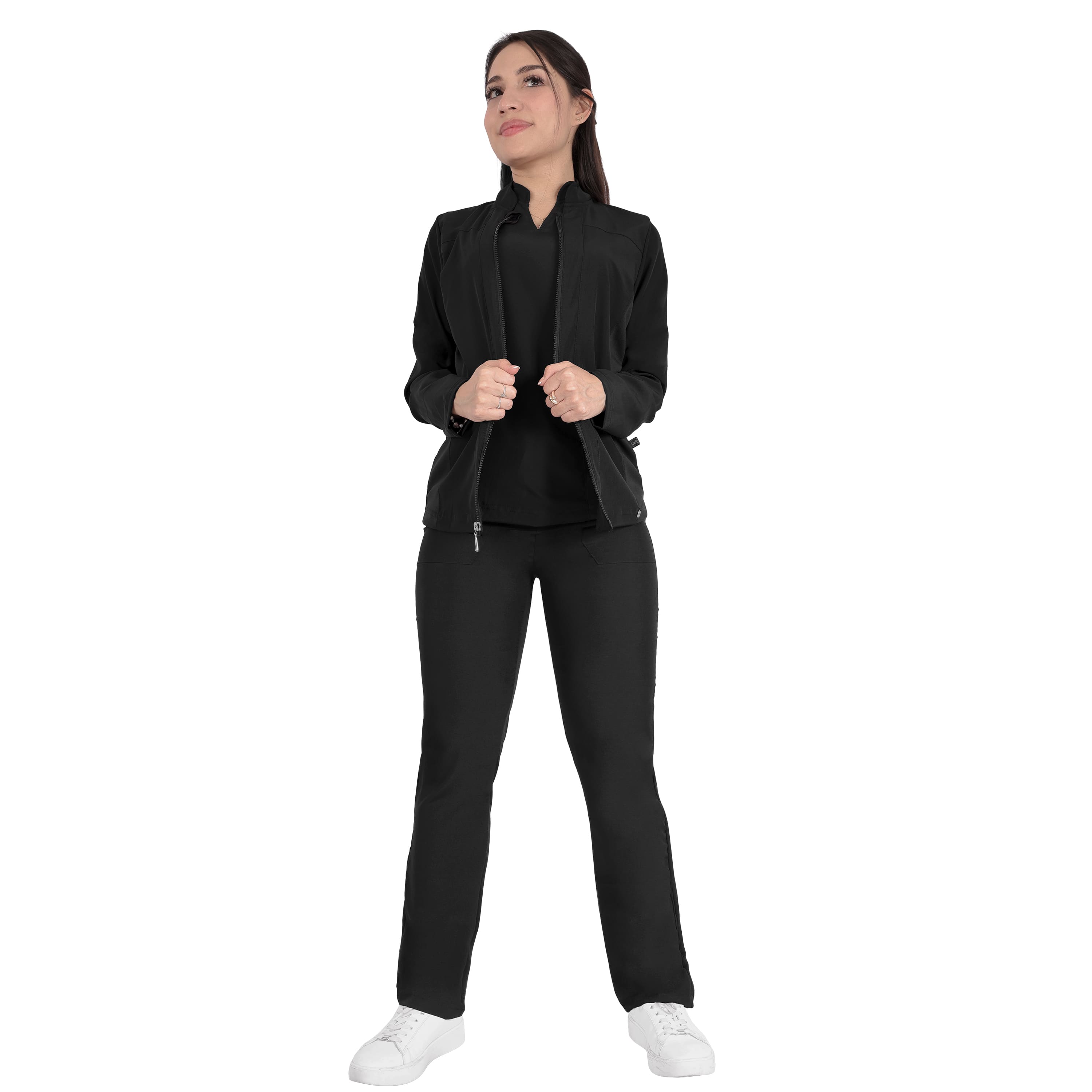 Foto 1 | Uniforme Quirúrgico Dama Conjunto 3 Pzs Negro Sea Brazil