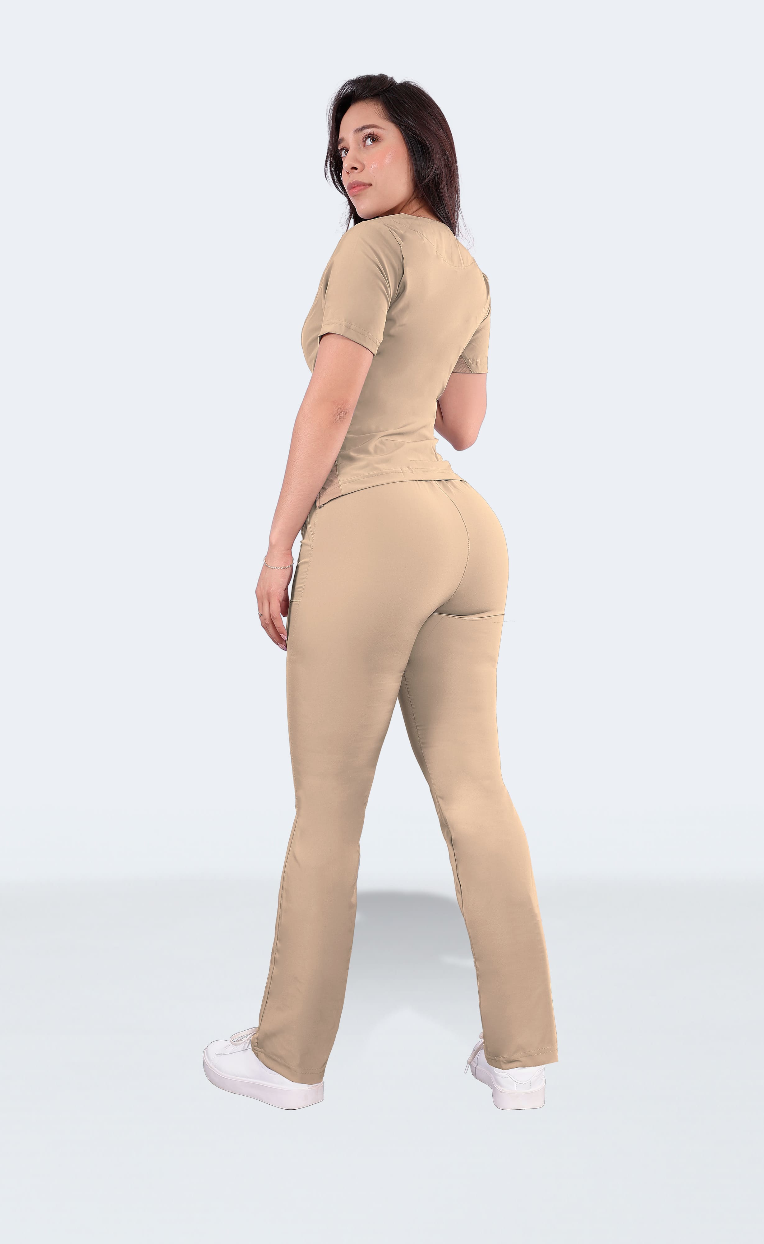 Foto 6 | Uniforme Quirúrgico Beige Anti-fluidos Dama Excelente Calidad Sea Brazil