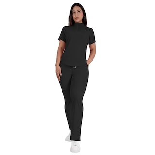 Foto 1 | Uniforme Quirúrgico Mujer Anti Fluidos Negro Sea Brazil