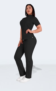 Foto 2 | Uniforme Quirúrgico Mujer Anti Fluidos Negro Sea Brazil