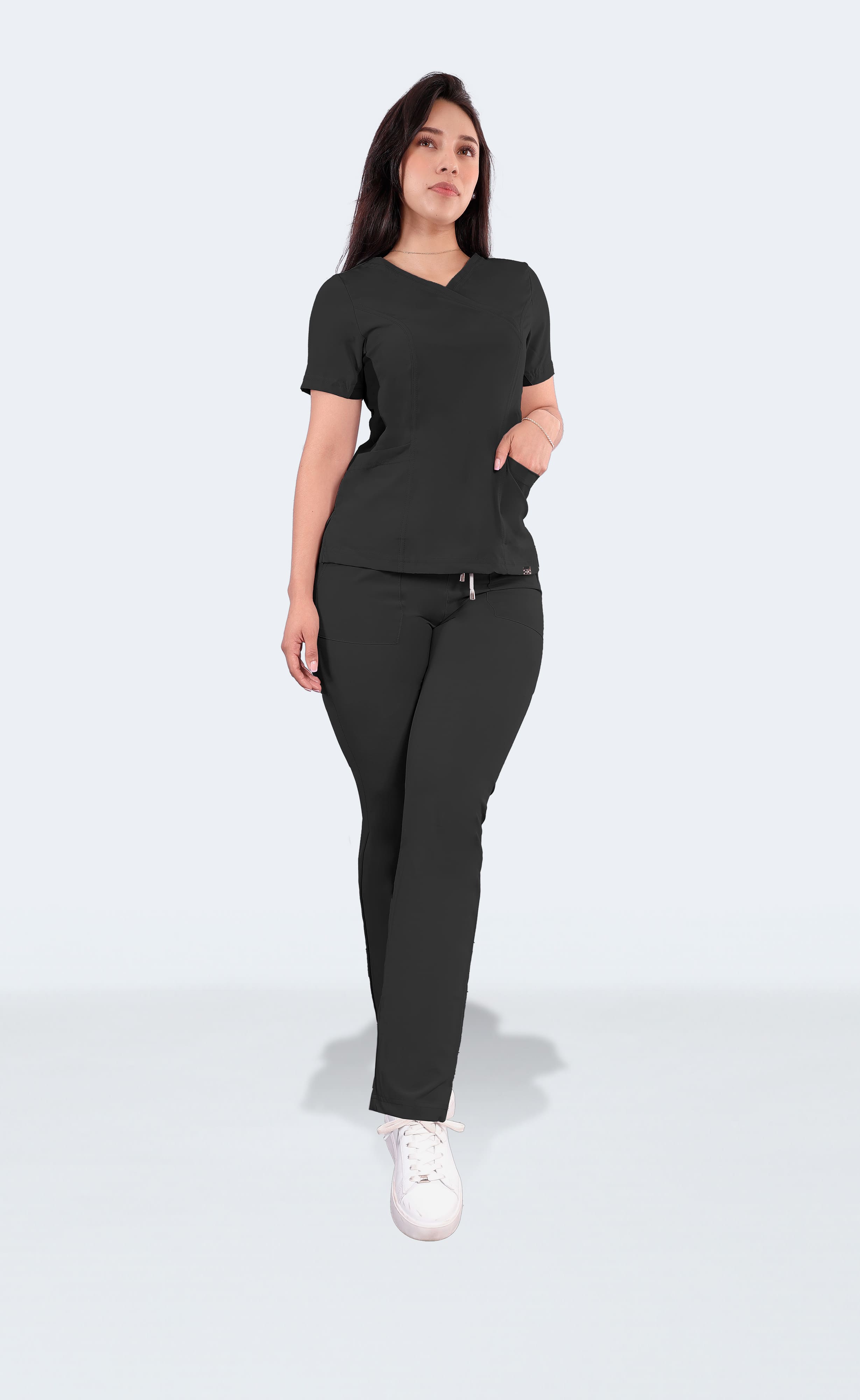 Foto 6 pulgar | Uniforme Quirúrgico Sea Brazil Negro para Mujer